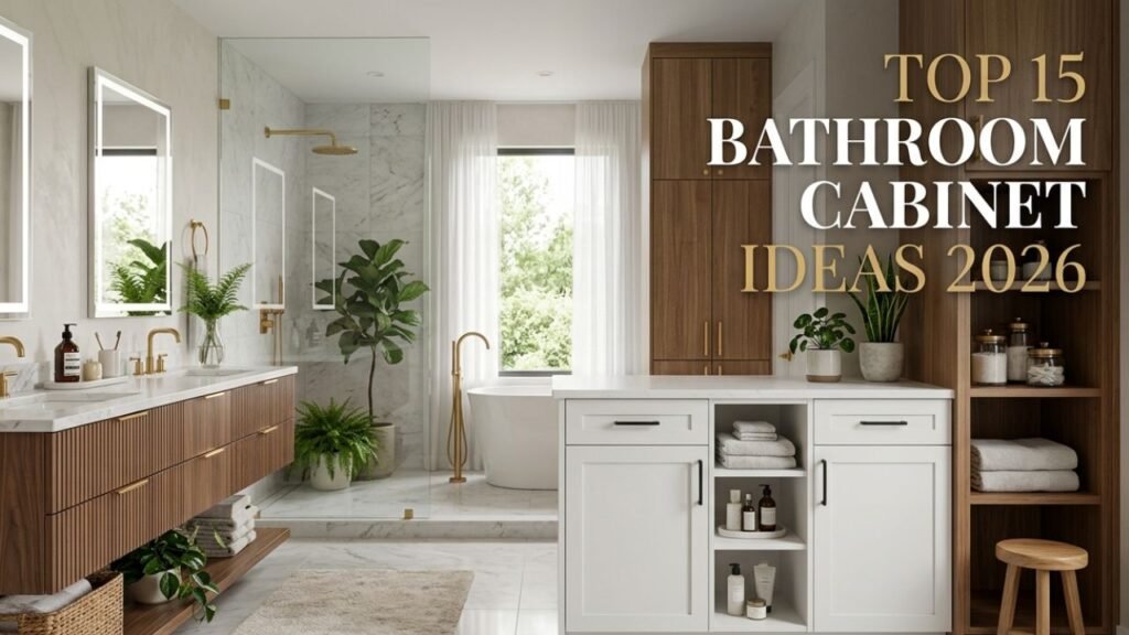 top 15 bathroom cabinets ideas