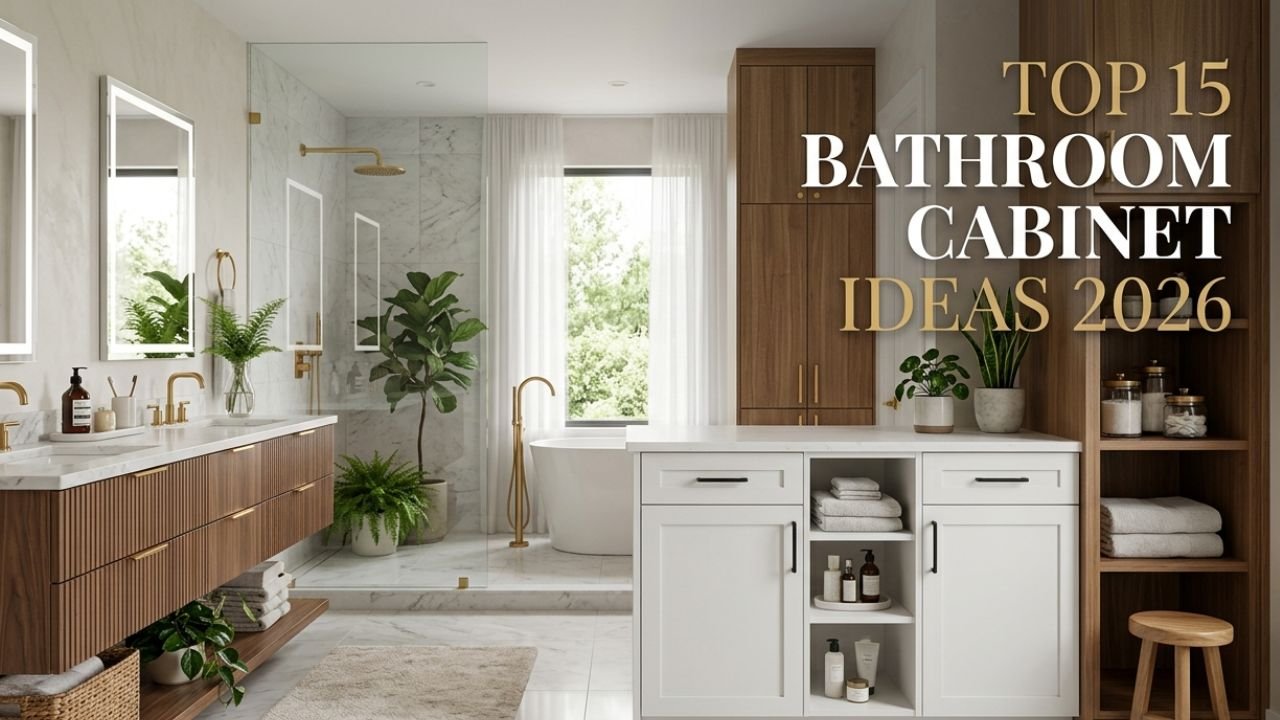 top 15 bathroom cabinets ideas