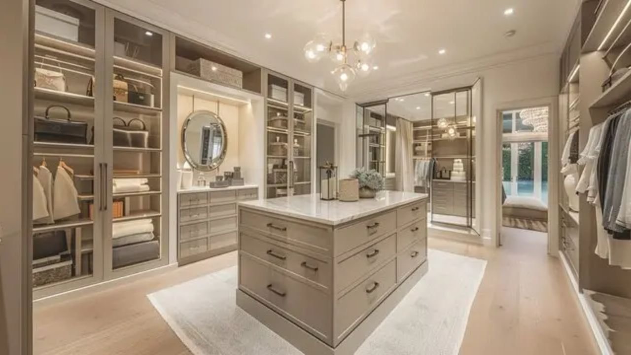 luxury walk in closet
