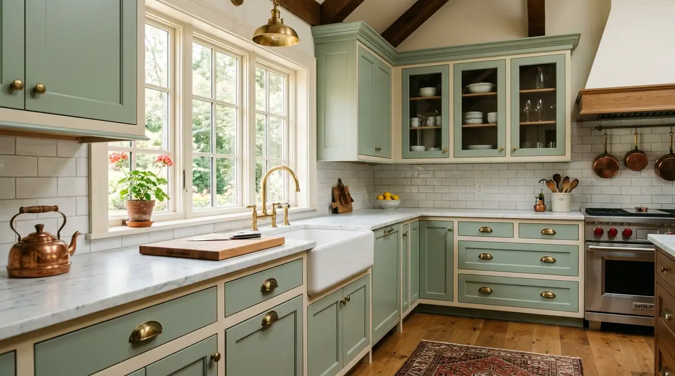 Inset cabinet doors flush with face frame