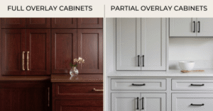 Full Overlay Cabinets vs Partial Overlay
