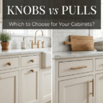 Knobs vs Pulls on Cabinets