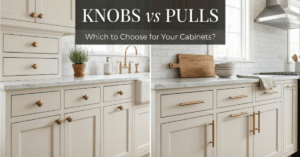 Knobs vs Pulls on Cabinets