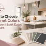 Timeless cabinet colors for a modern kitchen design