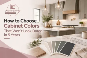 Timeless cabinet colors for a modern kitchen design